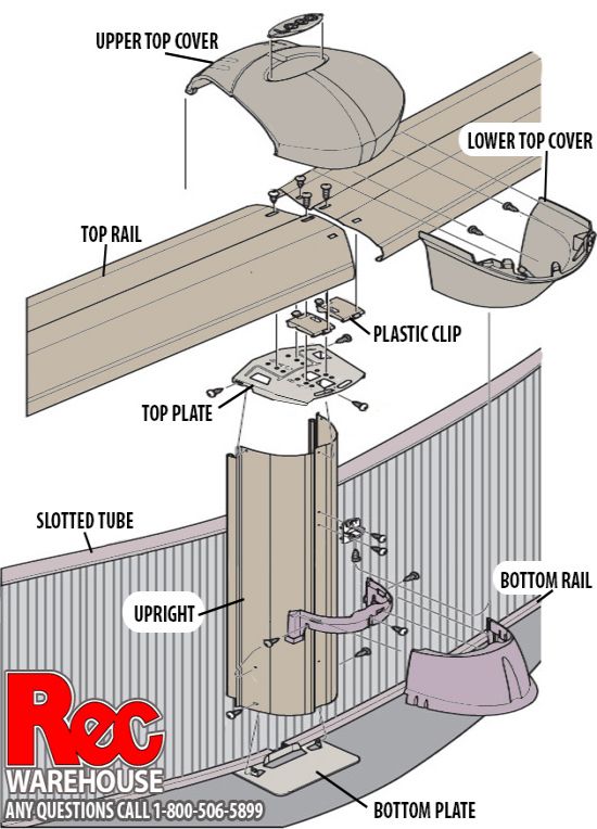 above ground pool parts diagram